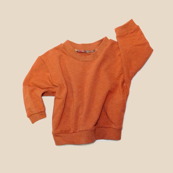 Kleinkinder Basic Sweatshirt Rost