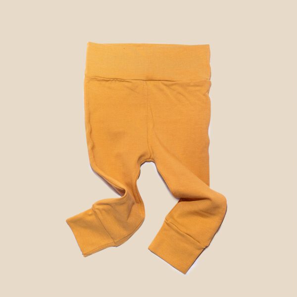 Baby Basic Leggings Senfgelb