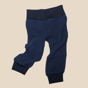 Baby Musselin Hose blau
