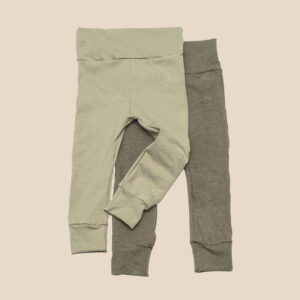Leggings Doppelpack oliv/khaki
